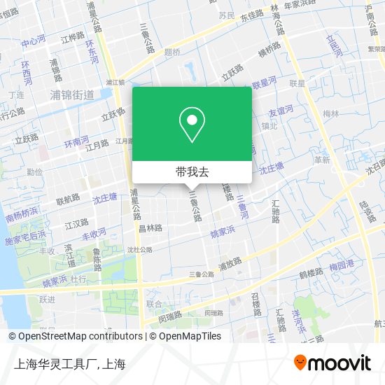 上海华灵工具厂地图