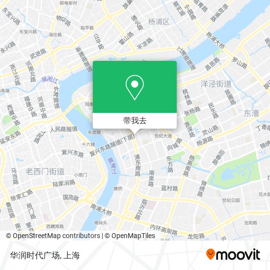 华润时代广场地图