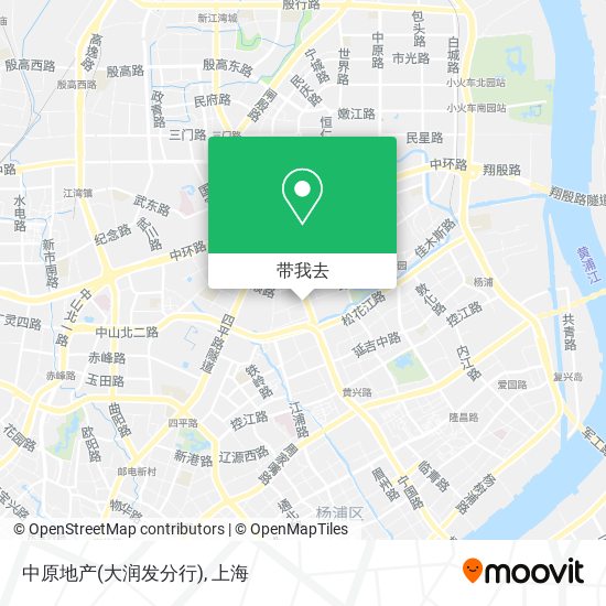 中原地产(大润发分行)地图