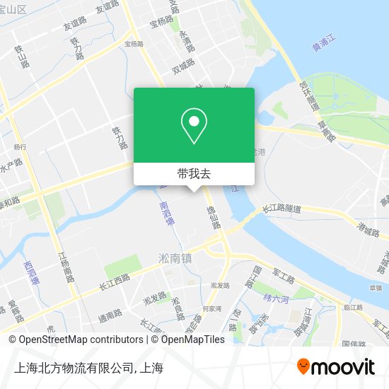 上海北方物流有限公司地图