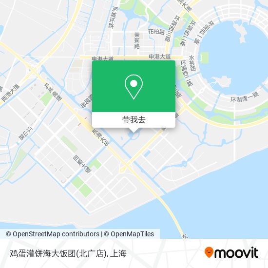 鸡蛋灌饼海大饭团(北广店)地图