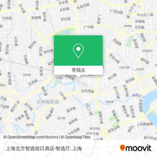 上海北方智选假日酒店-智选厅地图