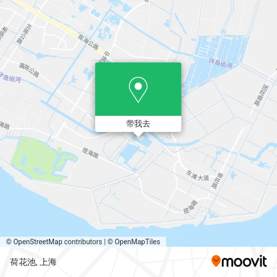 荷花池地图