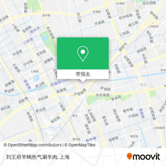 刘王府羊蝎热气涮羊肉地图