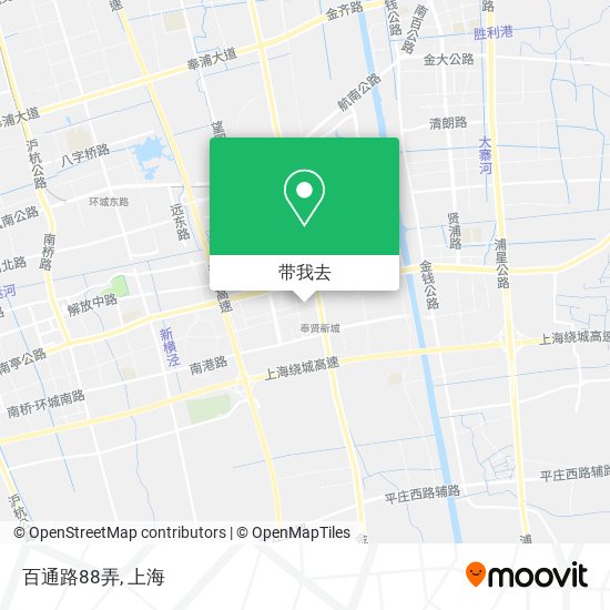 百通路88弄地图