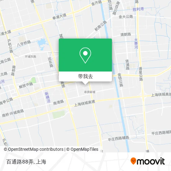 百通路88弄地图