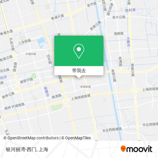 银河丽湾-西门地图
