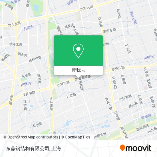 东鼎钢结构有限公司地图