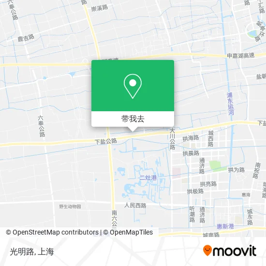 光明路地图