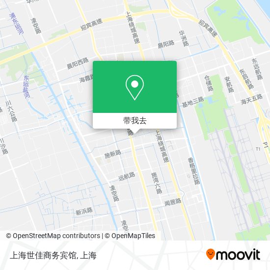 上海世佳商务宾馆地图
