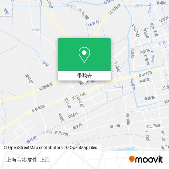 上海宝狼皮件地图