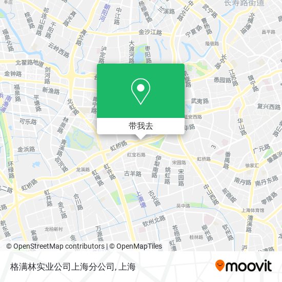 格满林实业公司上海分公司地图