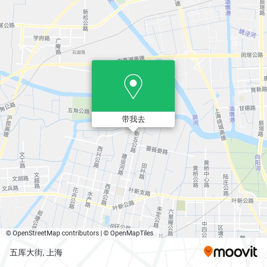 五厍大街地图