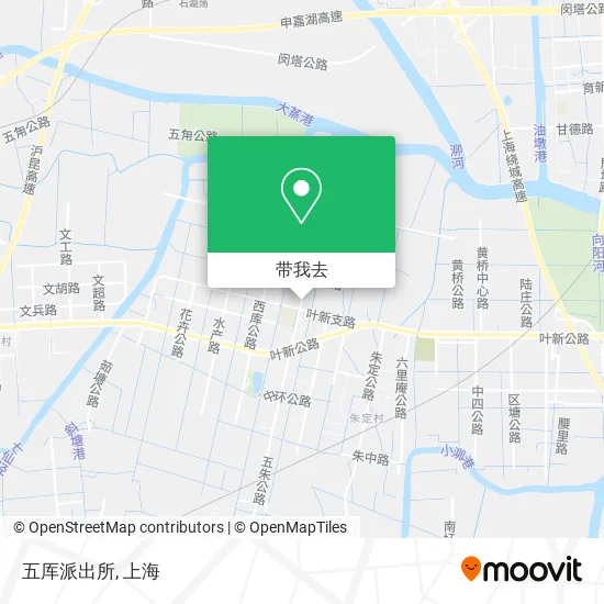五厍派出所地图