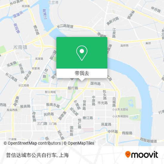 普信达城市公共自行车地图