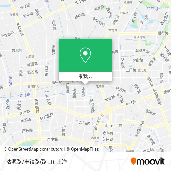 沽源路/丰镇路(路口)地图