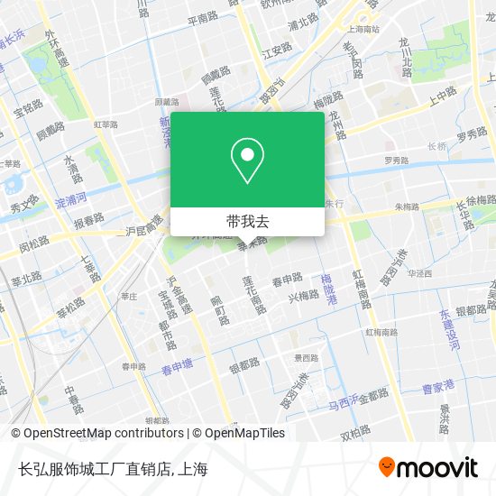 长弘服饰城工厂直销店地图