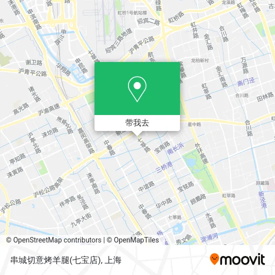 串城切意烤羊腿(七宝店)地图