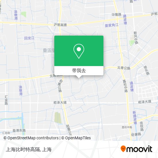 上海比时特高隔地图