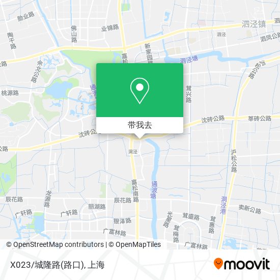 X023/城隆路(路口)地图