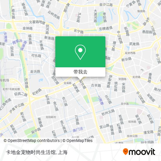 卡地金宠物时尚生活馆地图