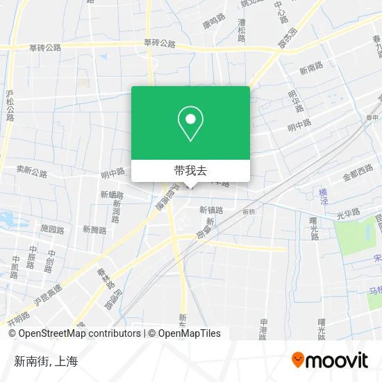 新南街地图