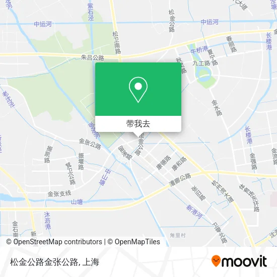 松金公路金张公路地图