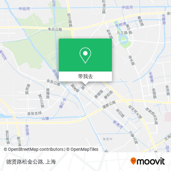 德贤路松金公路地图