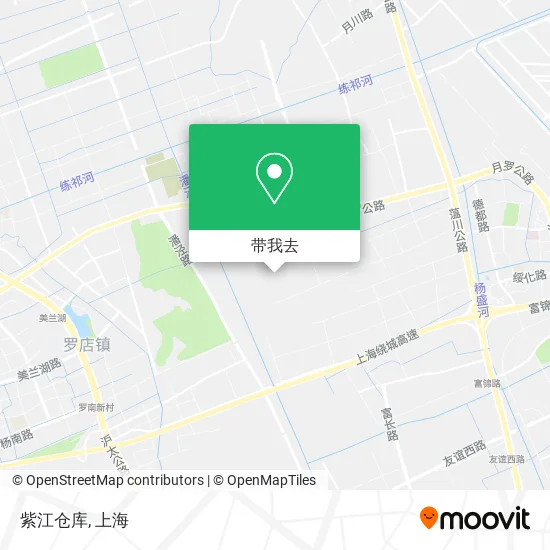 紫江仓库地图