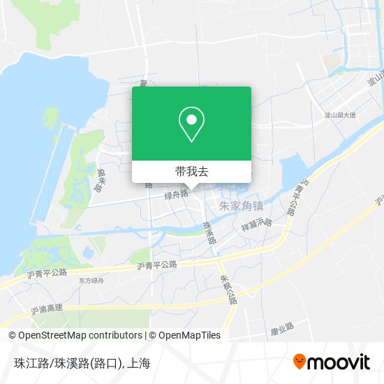 珠江路/珠溪路(路口)地图