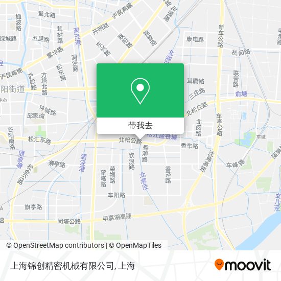 上海锦创精密机械有限公司地图
