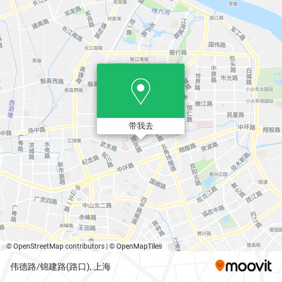 伟德路/锦建路(路口)地图