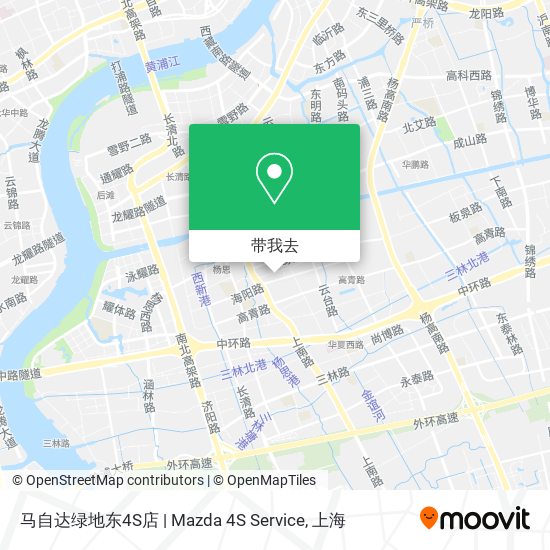 马自达绿地东4S店 | Mazda 4S Service地图