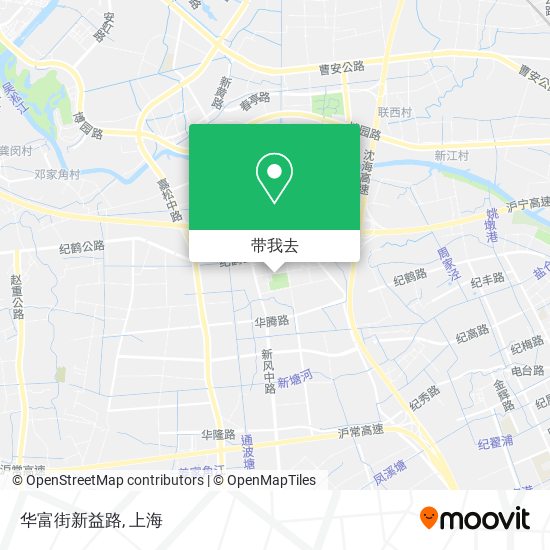 华富街新益路地图