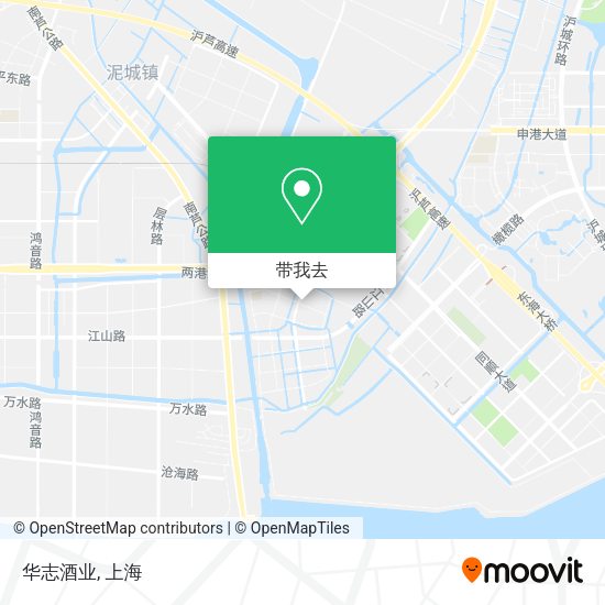 华志酒业地图