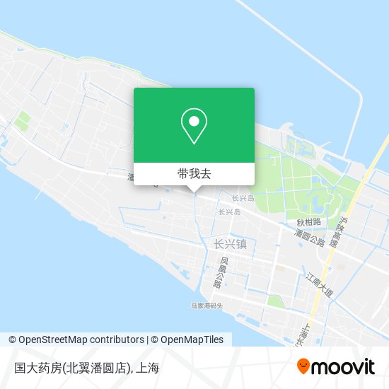 国大药房(北翼潘圆店)地图