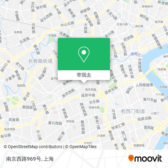 南京西路969号地图
