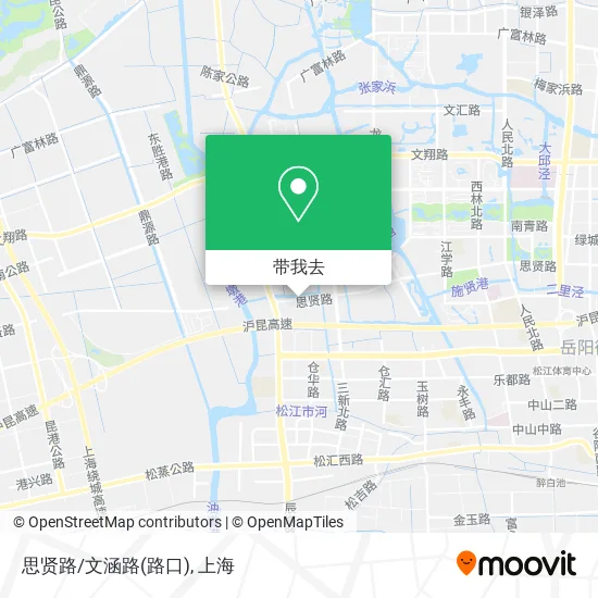 思贤路/文涵路(路口)地图