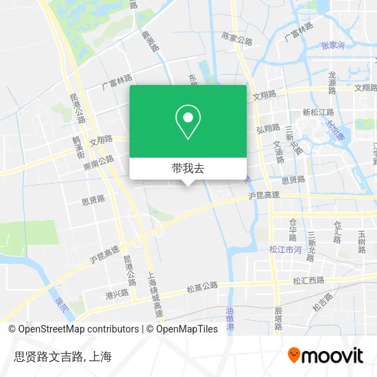 思贤路文吉路地图