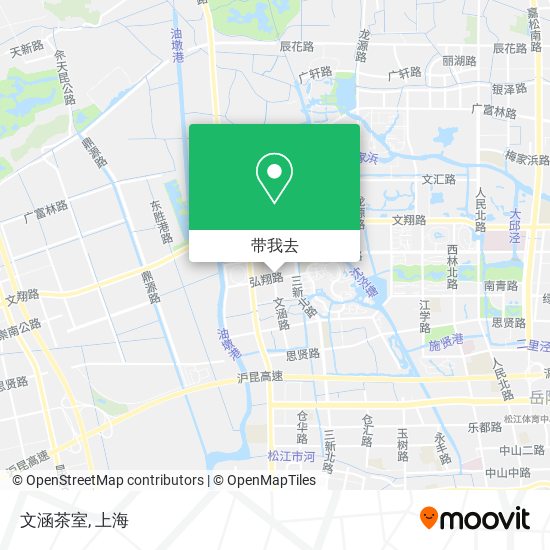 文涵茶室地图