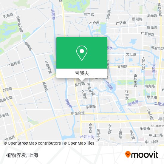植物养发地图