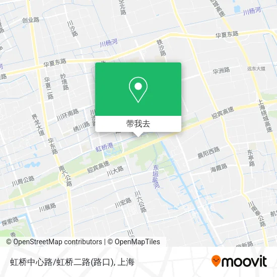 虹桥中心路/虹桥二路(路口)地图