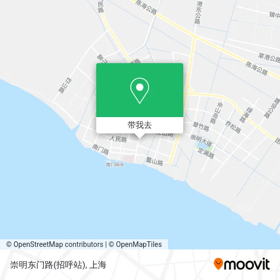 崇明东门路(招呼站)地图