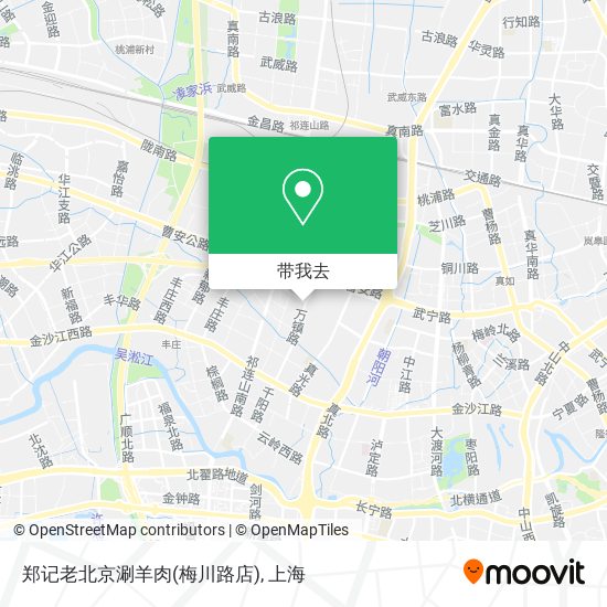 郑记老北京涮羊肉(梅川路店)地图