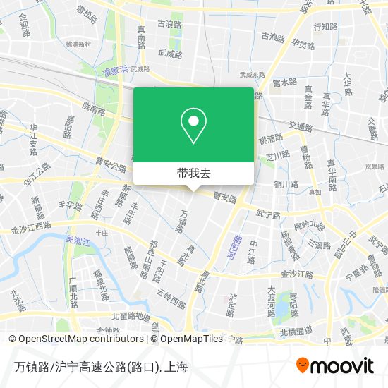 万镇路/沪宁高速公路(路口)地图