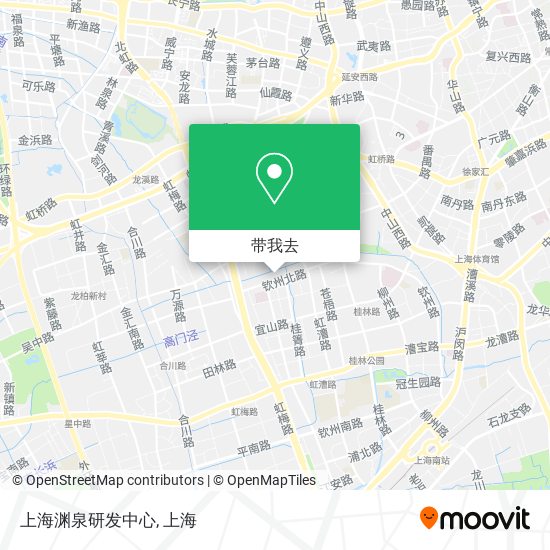 上海渊泉研发中心地图