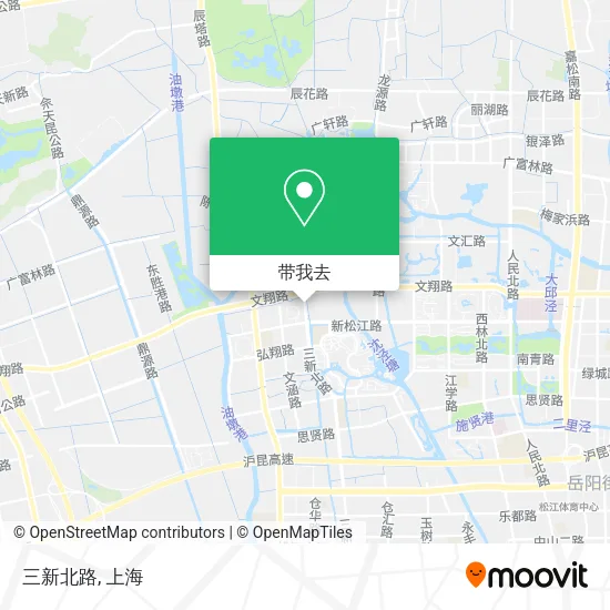 三新北路地图
