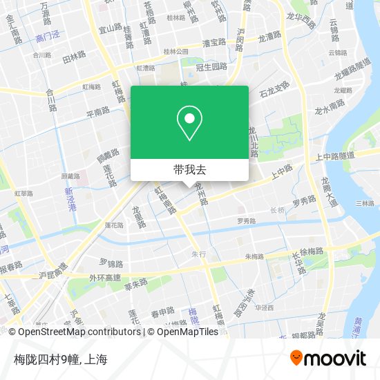 梅陇四村9幢地图
