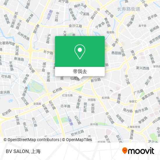 BV SALON地图