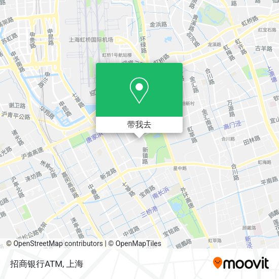 招商银行ATM地图